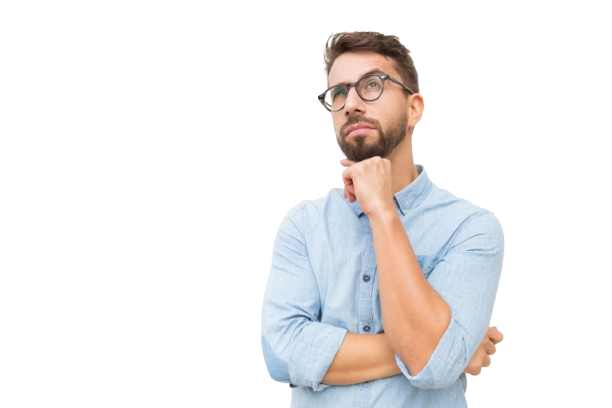 Thinking person